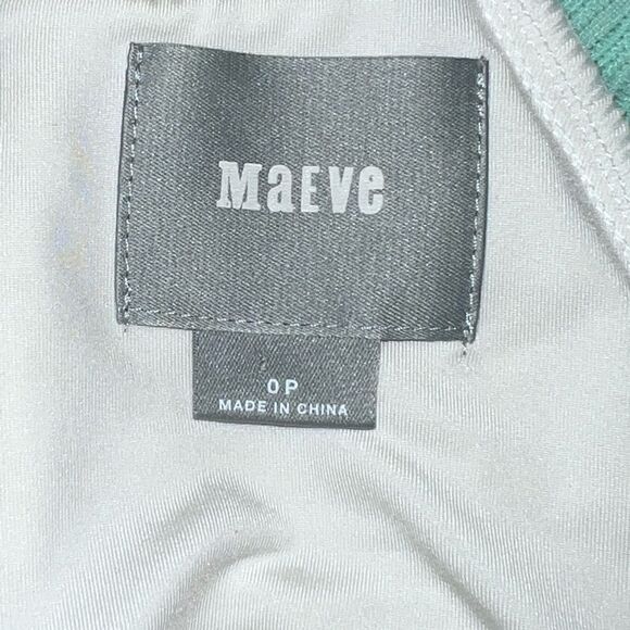 Maeve Anthropologie Danita Colorblock Bodycon Sheath Mini Dress Womens Sz 0 - Picture 7 of 9